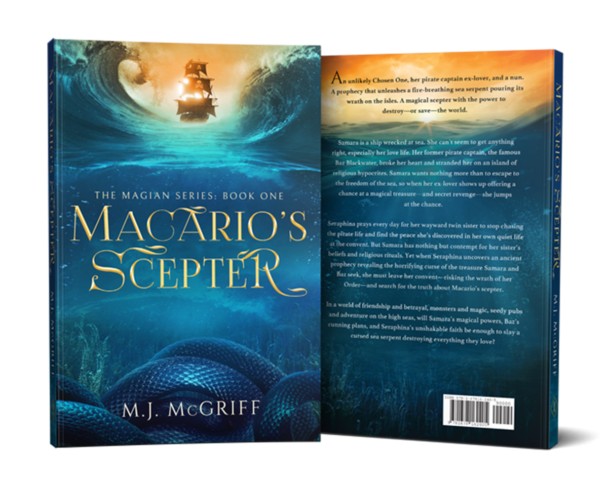 Macario's Scepter: Fantasy Book Cover Design
